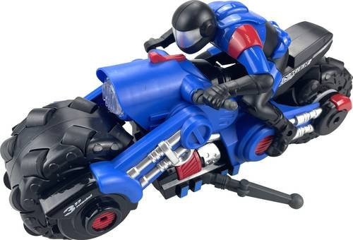 RC Einsteiger Motorrad im Maßstab 1:10 inklusive Akku, Ladekabel und Lichteffekt - Bild 1
