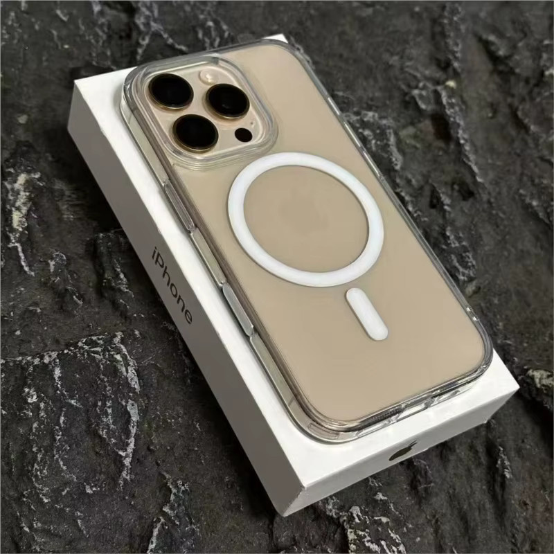 Ricestate Transparente Magnetische MagSafe Schutzhülle für iPhone kompatibel mit iPhone 17 16 15 14 13 12 Pro Max Plus Mini und 16E 17E AIR zur kabellosen Ladeunterstützung - Bild 4