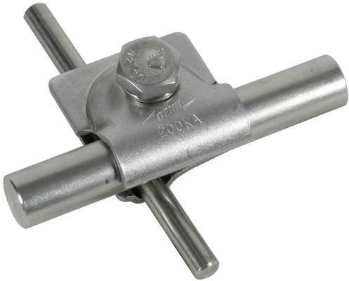 DEHN Mehrzweck-Verbindungsklemme MVK 200 8.10 16 SKM10X40 aus Edelstahl in Silber - Bild 1