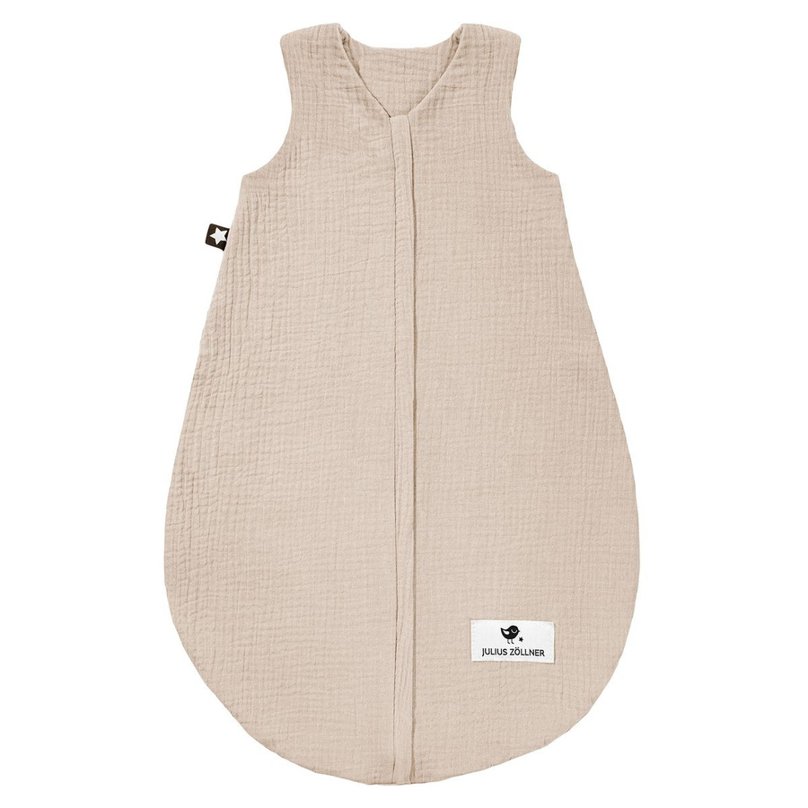Julius Zöllner Sommerschlafsack aus Musselin in Sand/Beige Gr. 98 - Bild 1