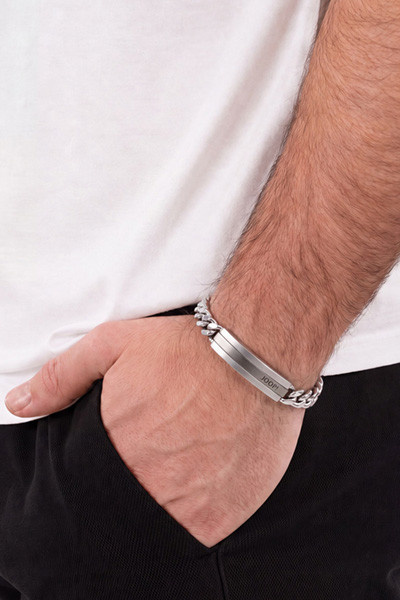 Joop! Armband Edelstahl, Silber, Herren - Bild 2