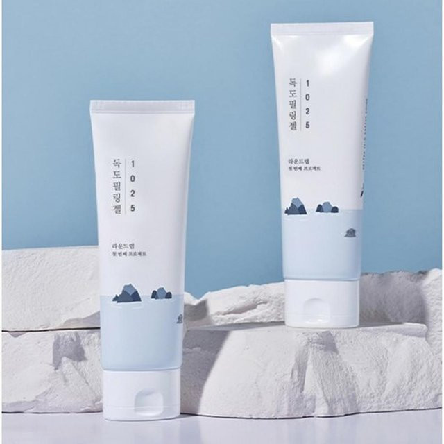 ROUND LAB 1025 Dokdo Peeling Gel, 2 x 120 ml, mit Panthenol - Bild 1
