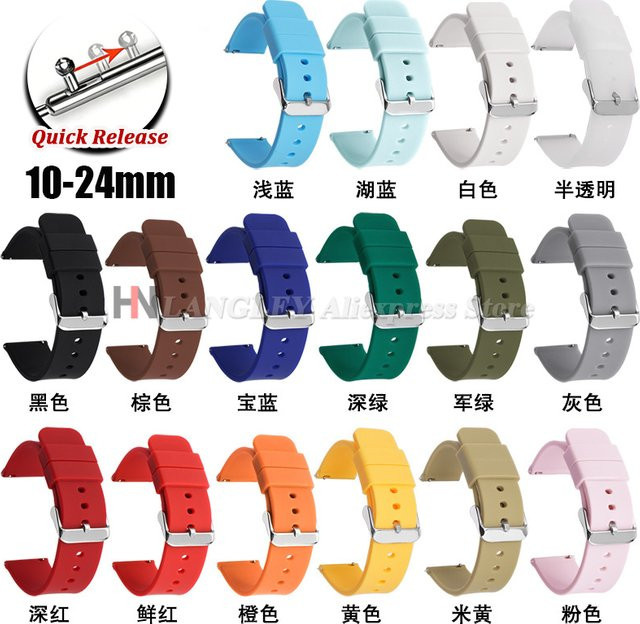 Uhrenarmband langley, Silikon, Unisex - Bild 1