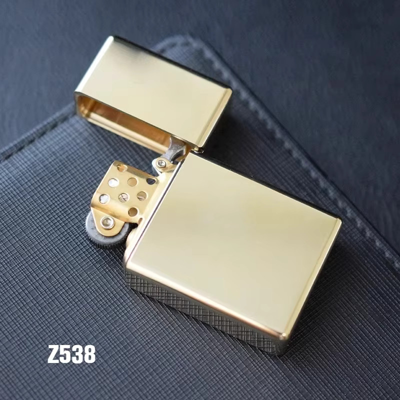 Zorro Heavy Duty Messing Kerosin Feuerzeug in Gold wasserdicht Modell 912S 915 538 - Bild 2