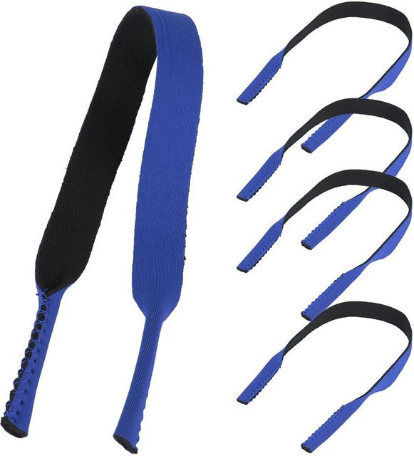 Igeteck Sportbrillen Nackenband, Blau, 5 Stück - Bild 1