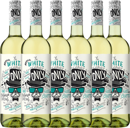 Only White Weißweincuvée süß 6 x 0,75 l