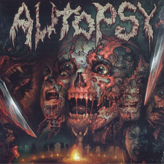 Autopsy - Headless Ritual LP Schallplatte von Peaceville in Braun/Mehrfarbig - Bild 1