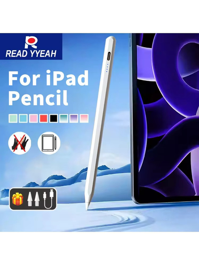 Stylus Stift in Weiß für Apple iPad Pro, Air und Mini Modelle - Bild 5