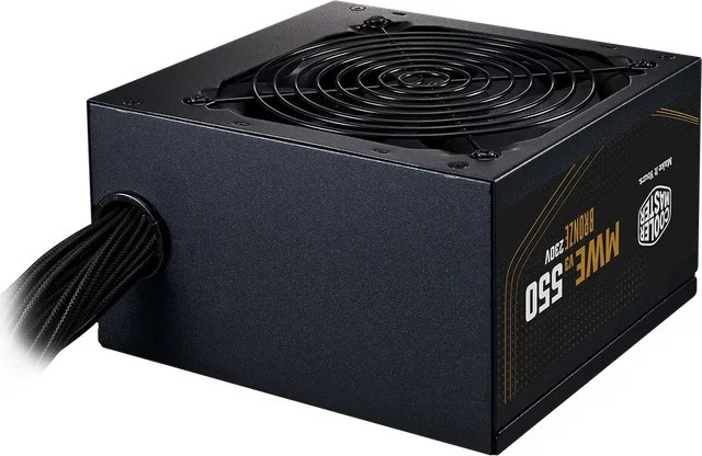 Cooler Master MWE Bronze V3 Netzteil, 550 Watt, 80 PLUS Bronze, Schwarz - Bild 1