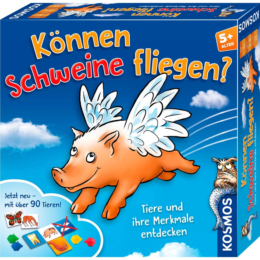 Kosmos Können Schweine fliegen?, Brettspiel, ab 5 Jahren - Bild 1