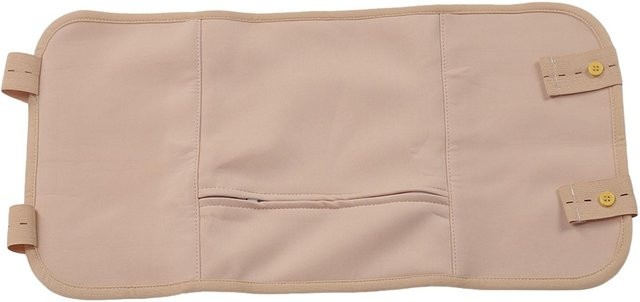 Koogeelife Rizinusölpackung Kompresse, wiederverwendbar, beige - Bild 1