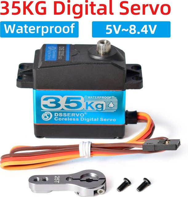 Dsservo Wasserdichtes Servo DS3235, Digital Servo, Metall, für RC Autos - Bild 1