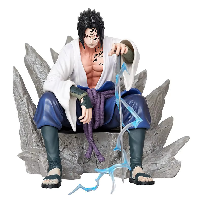 Bandai Naruto Sasuke Kampfmodell, Actionfigur, Kunststoff - Bild 5