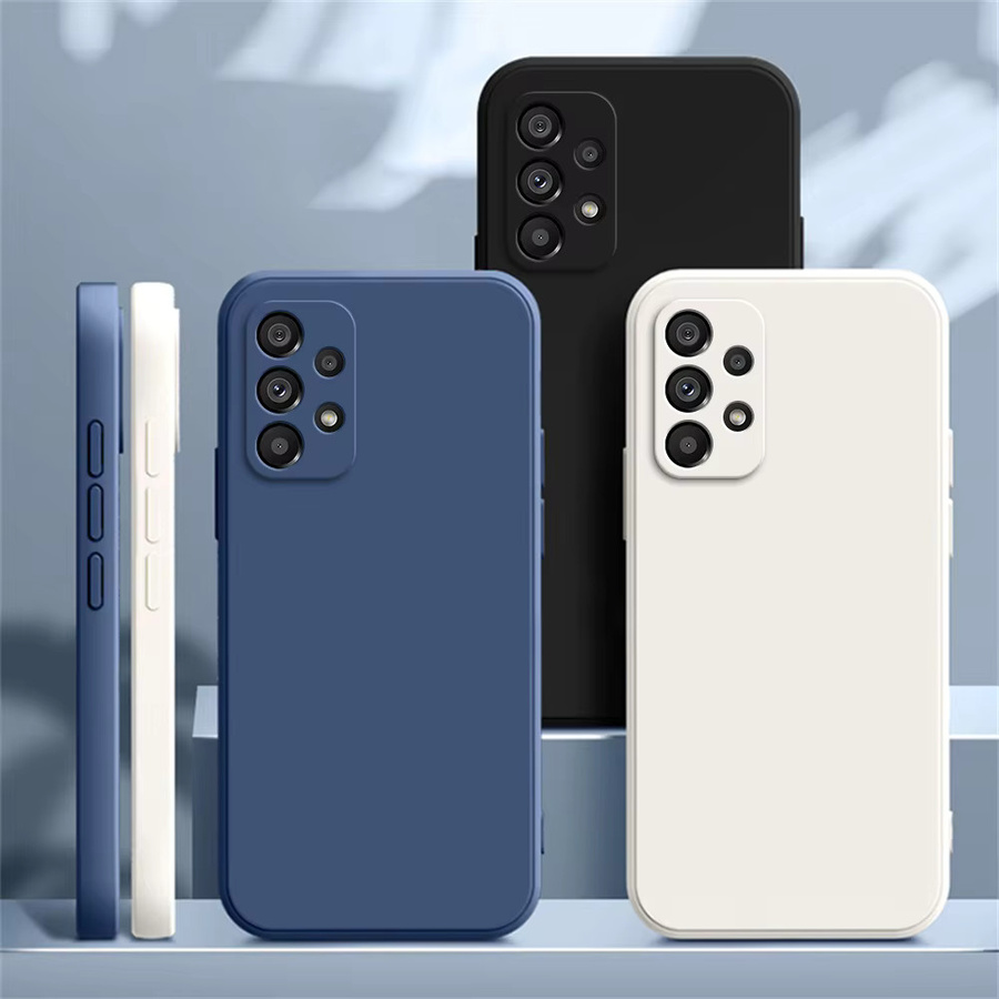 Silikon Schutzhülle für Samsung Galaxy A52 A52S A72 A13 A23 A32 A33 A53 A73 A14 A24 A34 A54 4G 5G in Weiß - Bild 2