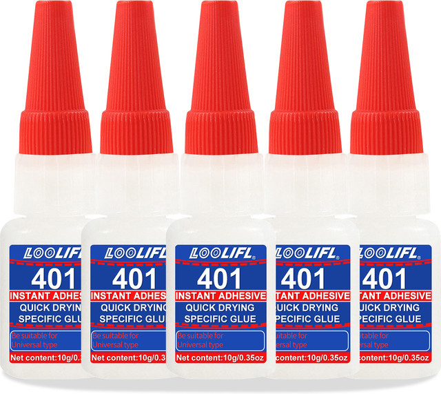 LOOLIFL 40 Sekundenkleber Cyanacrylat für Metall und Kunststoff, transparent, 10 g - Bild 1