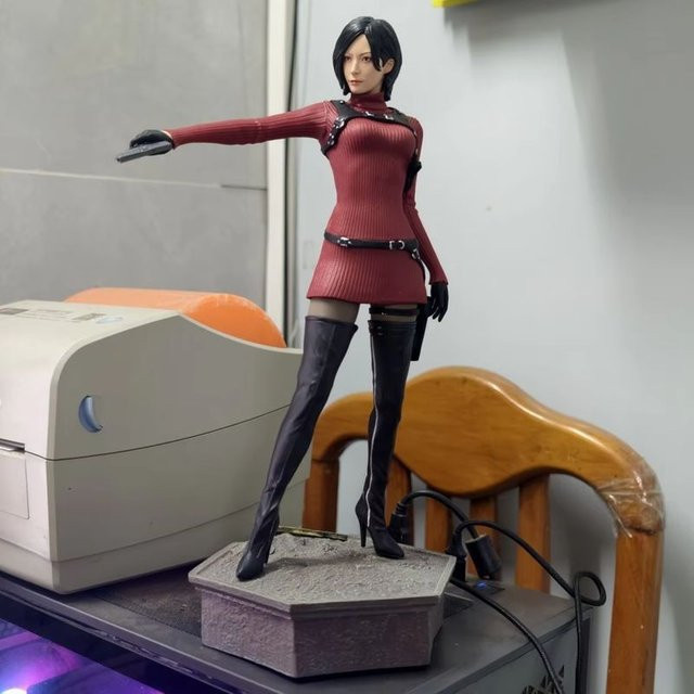 Bandai Resident Evil Ada Wong Actionfigur, 32cm, rot - Bild 1