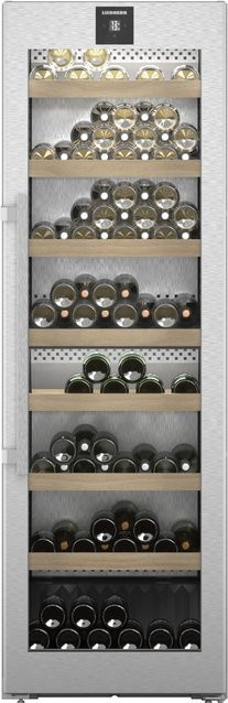 Liebherr Weintemperierschrank WPsd 5252-20 aus Edelstahl in Silver mit Glastür - Bild 1