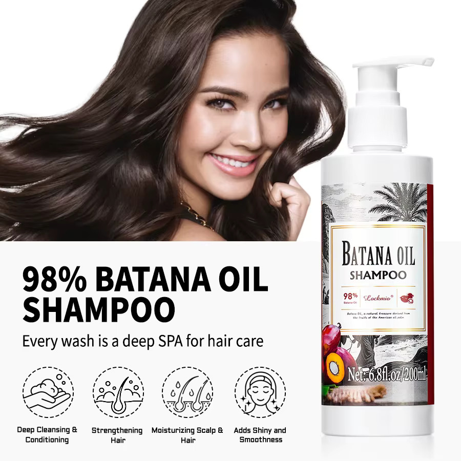 lockmio Batana-Öl Shampoo Thermoschutzspray, Trockenes Haar - Bild 2