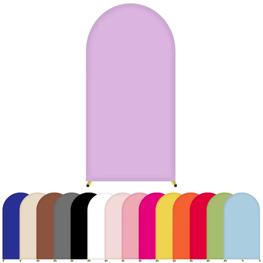 Yeele Fußgewölbeabdeckung aus Textil in Mehrfarben, elastisch und dehnbar für Hochzeit, Geburtstag und Party-Dekoration - Bild 2