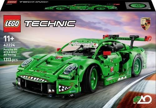 LEGO Technic Porsche 911 GT3 R REXY AO Racing Rennwagen ab 11 Jahren - Bild 2