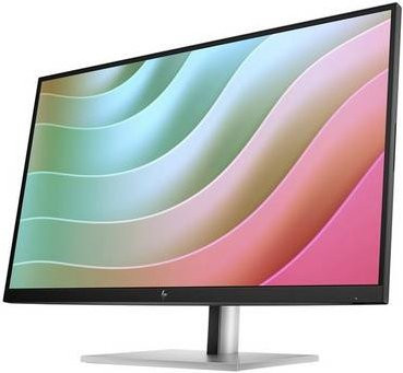 HP E27k G5 LED-Monitor 27 Zoll 4K UHD IPS Display in Schwarz und Silber mit HDMI, DisplayPort, USB-C und Ethernet/LAN - Bild 1