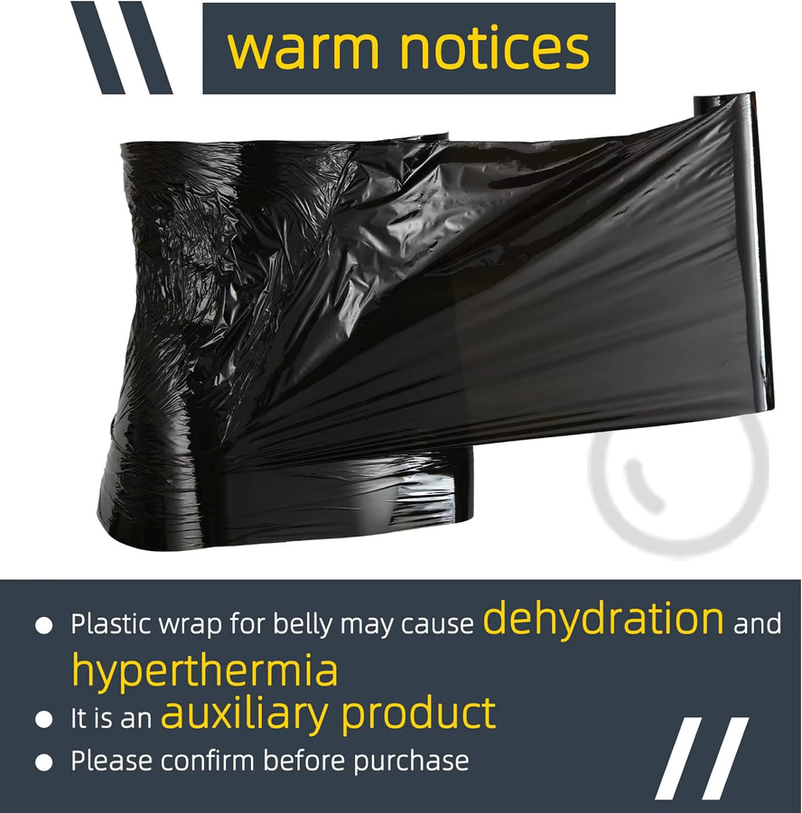 VamsLuna Körperwickel, Schwarz, Unisex, 60 Meter - Bild 6
