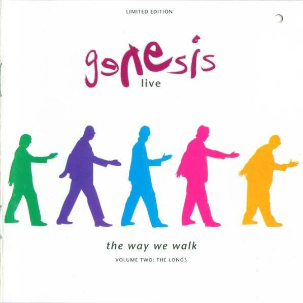 Genesis Live: We Walk 2 CD Atlantic 1993 Japan Rock White - Bild 1