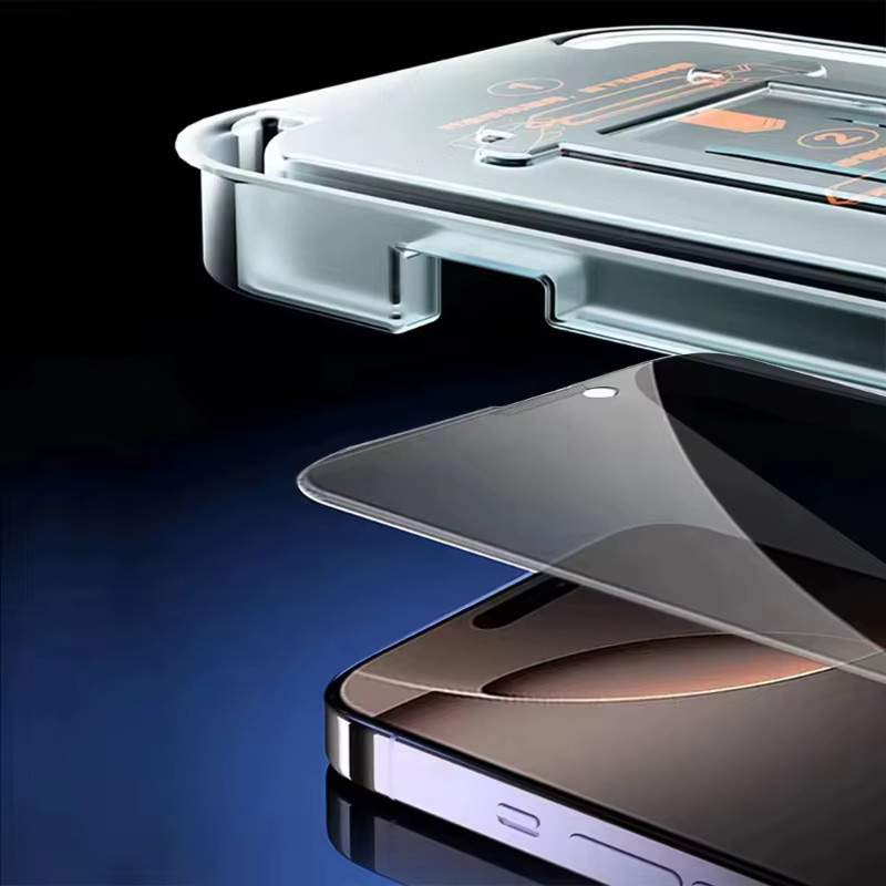 3er-Pack Hochtransparentes HD- und Sichtschutz-Panzerglas für Samsung Galaxy S26 S25 S24 S23 S22 Ultra und S25+ S24+ S23+ S22+ in Transparent - Bild 3