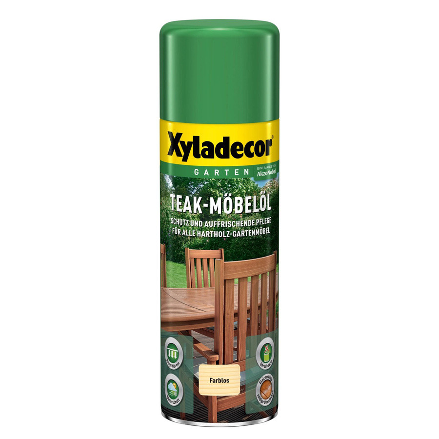 Xyladecor Teak-Möbelöl farblos 500 ml - Bild 2