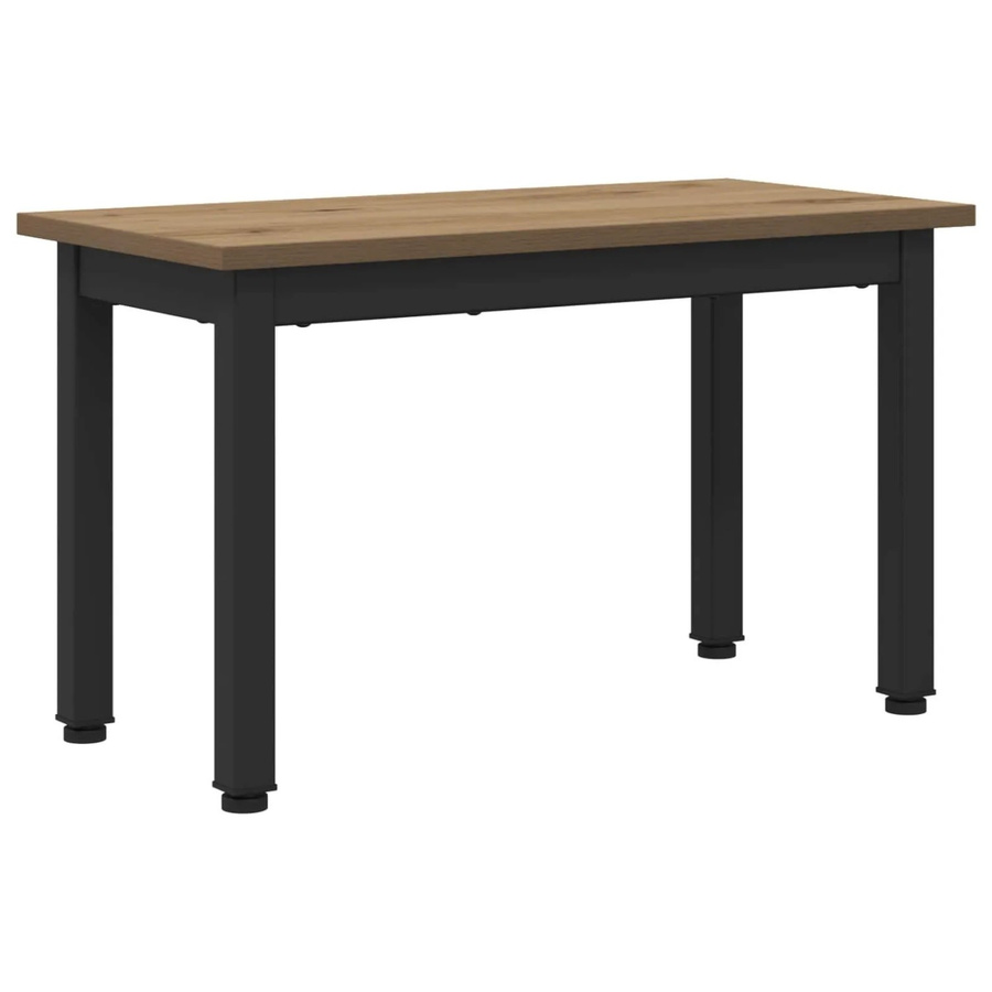 vidaXL Couchtisch modern in Eiche, braun, B/T/H: 60 x 30 x 36 cm - Bild 2