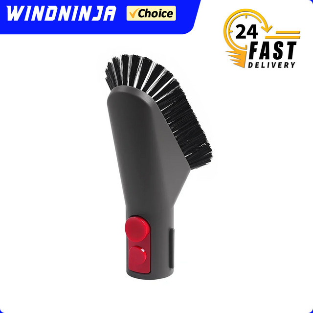 WINDNINJA Staubentfernungs-Softbürsten-Aufsatz für Dyson V7 V8 V10 V11 V12 V15 Staubsauger als leistungsstarkes Fleckenreinigungswerkzeug - Bild 1