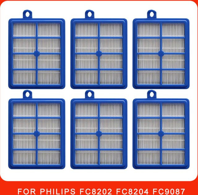HEPA Filter Ersatzteil in Blau für Philips FC8202 FC8204 FC9087 FC9088 und Electrolux HR8353 HR8354 Staubsauger Zubehör - Bild 1