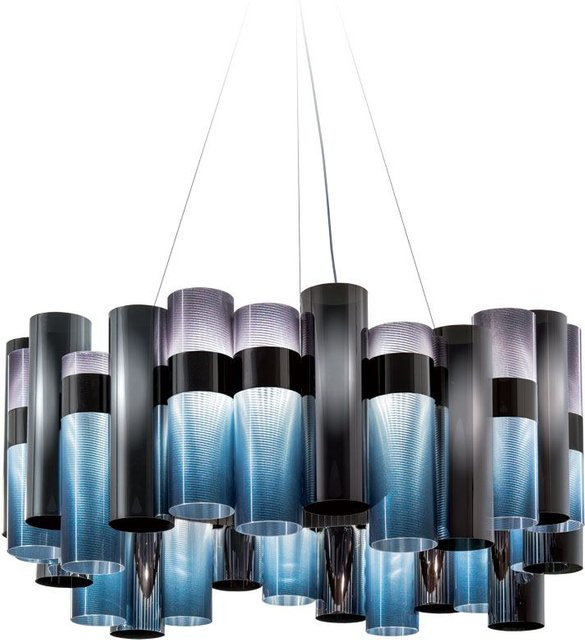 Slamp La Lollo L LED-Pendelleuchte Gradient in Multicolour mit Up-Down-Effekt und 2700K Lichtfarbe - Bild 1