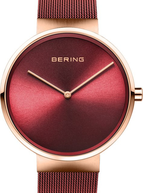 Bering Analoguhr, Quarz, Edelstahl, 39 mm, Unisex, 5 ATM - Bild 1