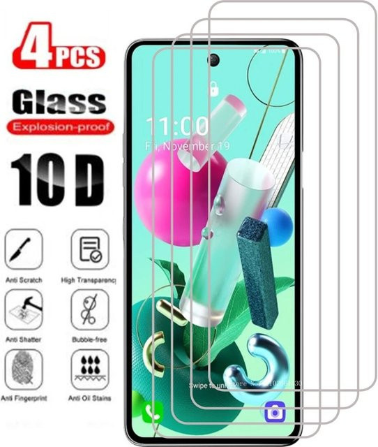 2/4er Set HD gehärtetes Schutzglas für Motorola Moto G14 G54 G84 G62 G42 G32 G82 E22 G22 G52 G50 G31 G41 G71 5G in Transparent - Bild 1