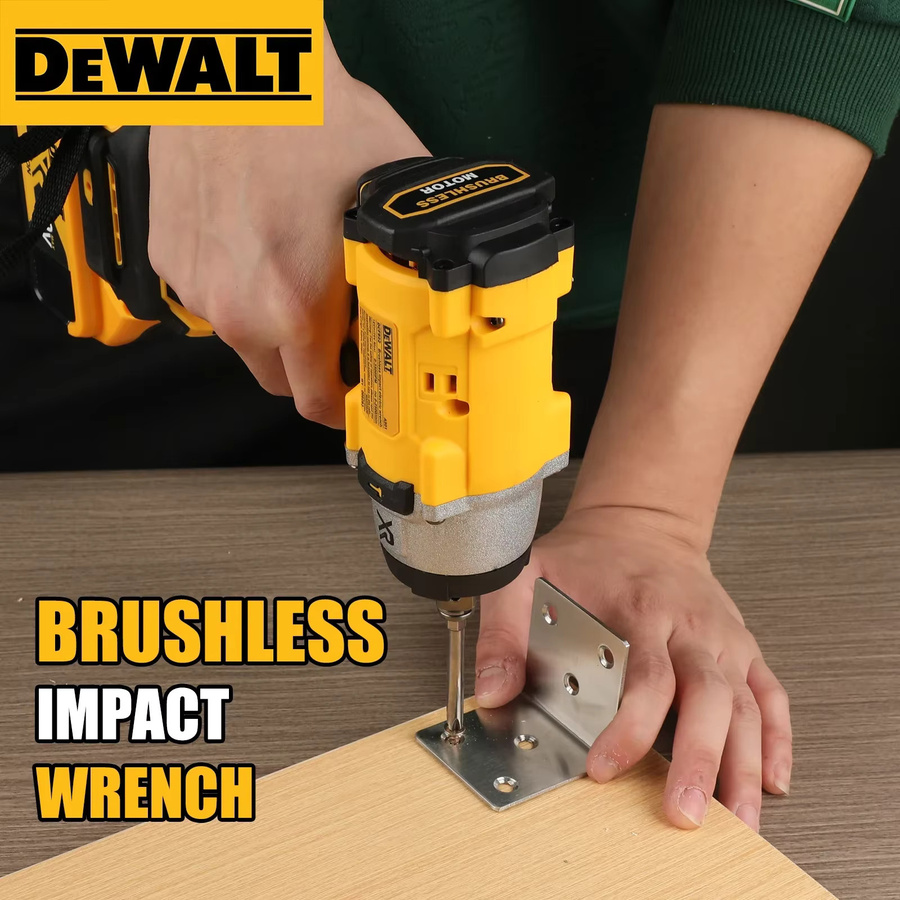 DeWalt DCF922 Kabelloser Schlagschrauber mit 205 Nm Drehmoment und 1/2 Zoll Aufnahme für 20V Akku-Elektrowerkzeuge - Bild 2