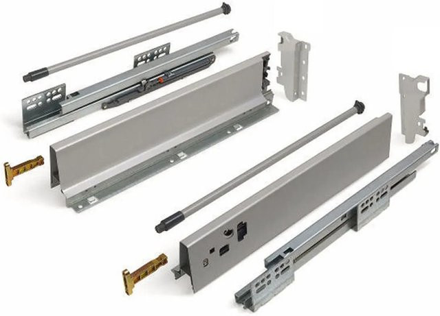 SO-TECH Schubladensystem Modern Box mit Soft Close, Farbe Weiß, Nennlänge: 450 mm, Zargenhöhe: 135 mm - Bild 1