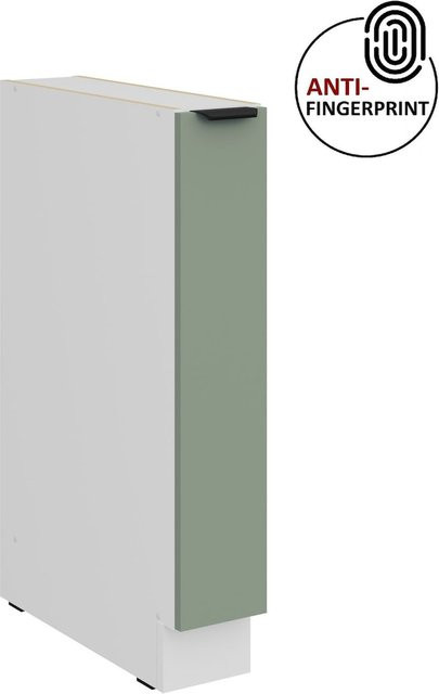 Küchen Unterschrank Schrankauszug ARIA in Aquamarin matt mit Anti-Fingerprint-Beschichtung - Bild 1