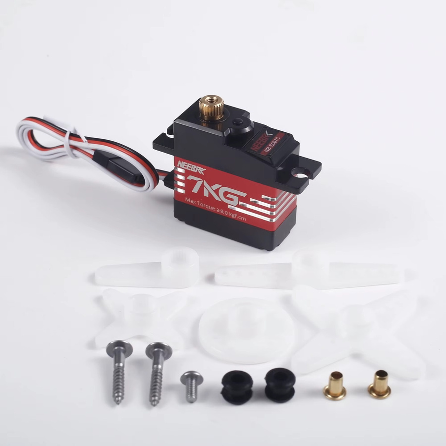 NeebRC Digital Servo, Halbaluminiumrahmen, Metallgetriebe - Bild 3