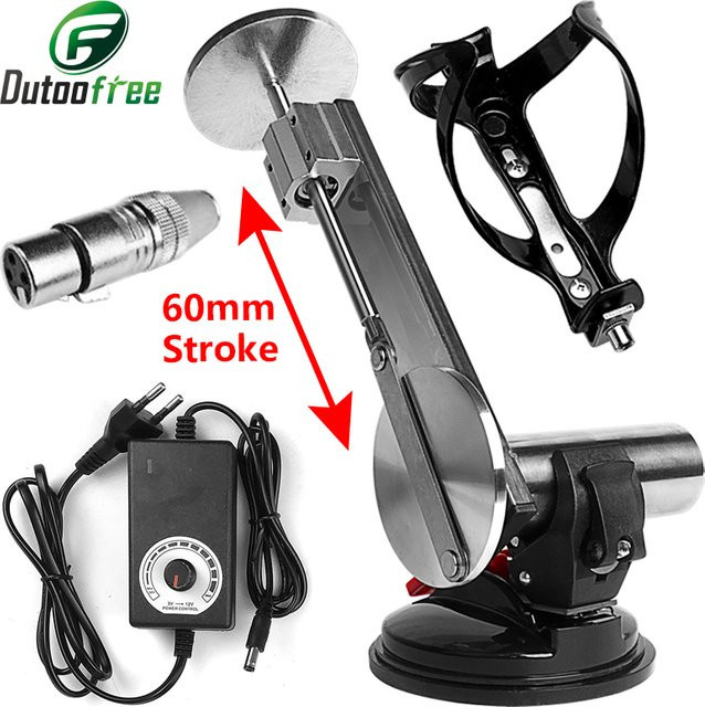 Onkel.J Mini-Teleskop-Linearantrieb in Silber mit 60 mm Hub und 3XLR-Anschluss, 3–24 V - Bild 1
