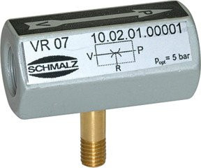 Riegler Inline-Ejektor VR in Silber mit 0,9 mm Düsengröße - Bild 1