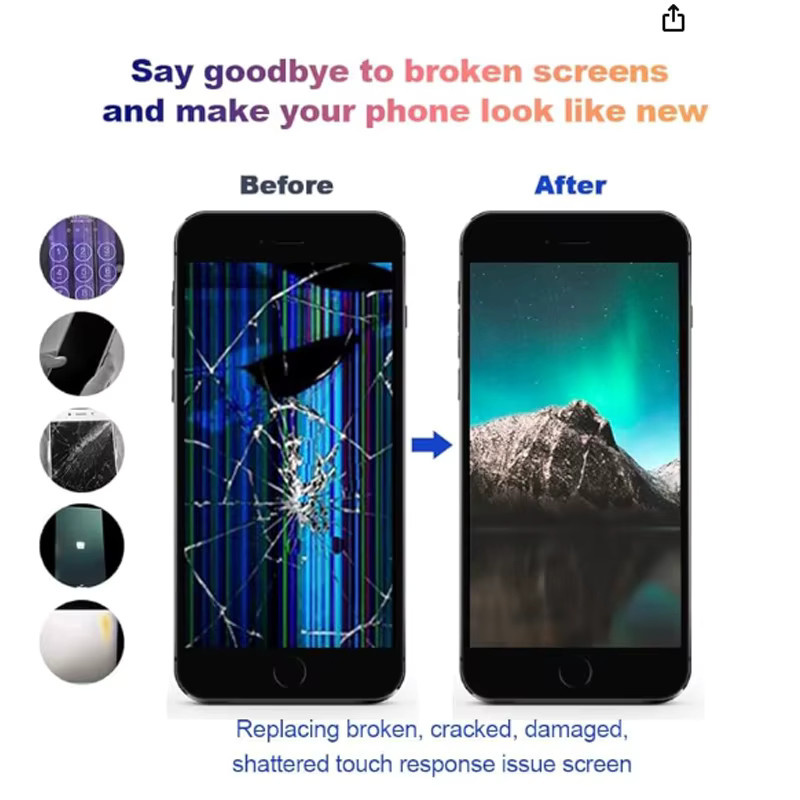 AAA INCELL LCD Display Touch Digitizer Ersatz für Apple iPhone SE 2020 2nd Gen, SE 2022 3rd Gen und iPhone 8 - Bild 5