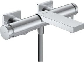 Hansgrohe Tecturis E Einhebel-Wannenarmatur mit schwenkbarer Ausladung, Chrom - Bild 1