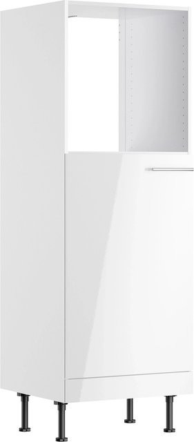 Optifit Küchen-Midischrank Rurik986 für Backofen und Kühlschrank, Weiß, Breite: 60 cm, Höhe: 176,6 cm, Tiefe: 58,4 cm - Bild 1