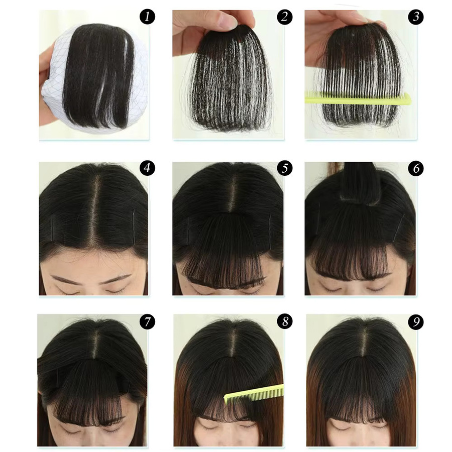 OLD STREET Clip-In-Haarverlängerung mit synthetischem Pony, Damen - Bild 5