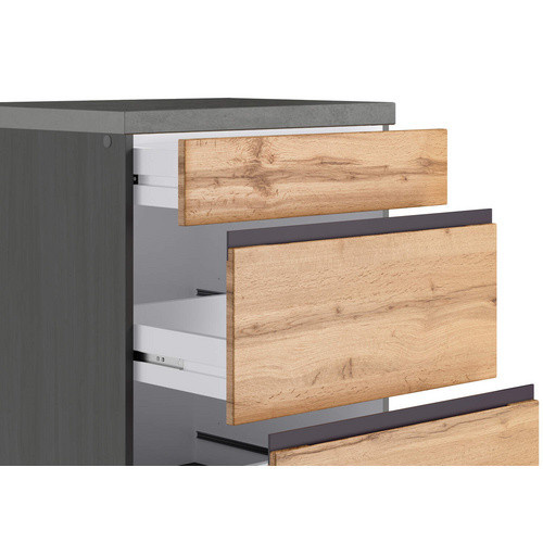 HELD MÖBEL Auszugsunterschrank Tampa in Braun, B/H/T: 60 x 86 x 60 cm - Bild 2