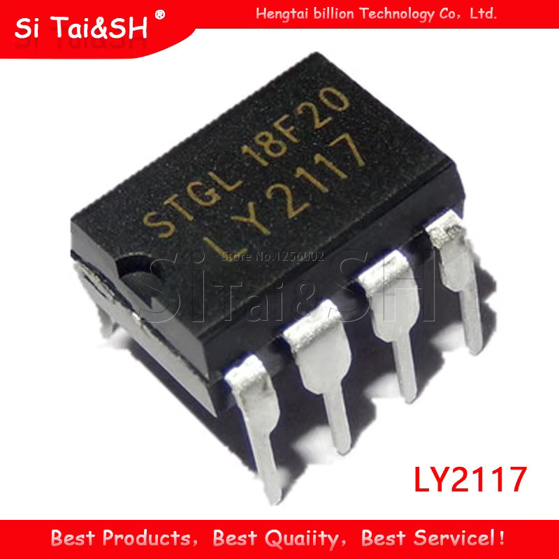 Si Tai&SH LY2117 2117 DIP-8 integrierter Schaltkreis in Schwarz, 10er Packung - Bild 2