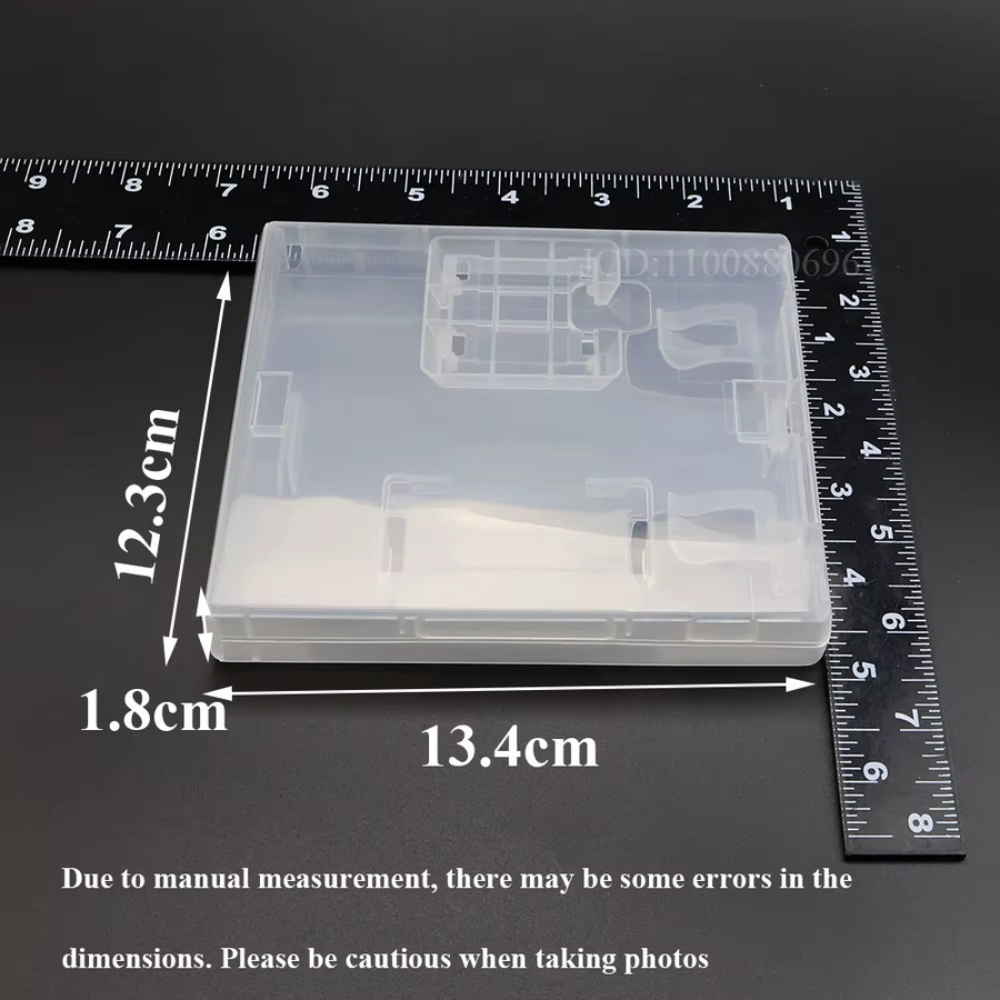 ChengHaoRan Tragbare Spielkarten-Schutzhülle aus Kunststoff für Nintendo 3DS, NDSL und NDSI in Transparent - Bild 3