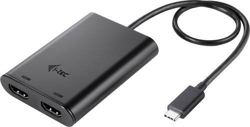 i-tec USB-C auf Dual HDMI Videoadapter, Schwarz, Länge: 0,3 m - Bild 2