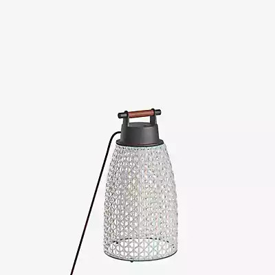 Bover Nans LED Tischleuchte aus Metall in Weiß und Schwarz im modernen Zylinder-Design - Bild 1